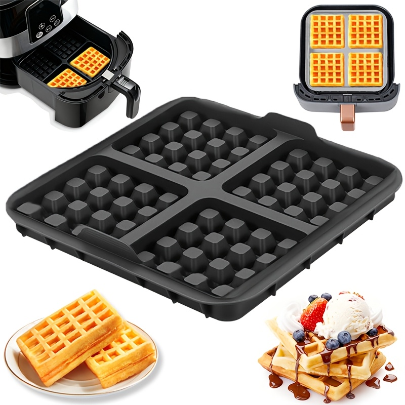 Mini Pancake Griddle - قالب وافل مربع، صينية خبز غير