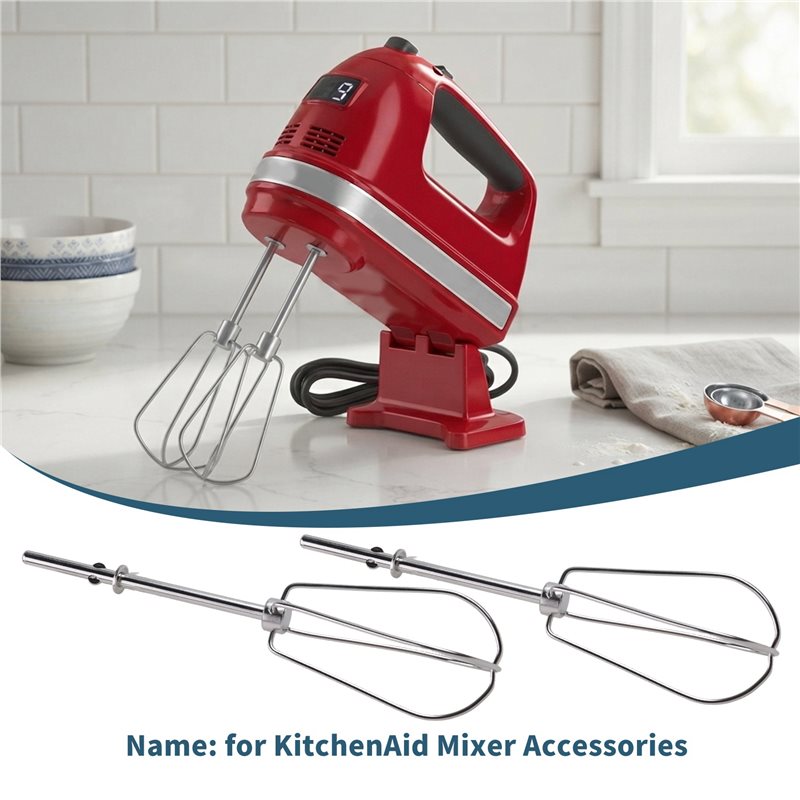 B15C W10490648 مضارب توربو لخل - مراجعة Kitchenaid Mixer Hand Mixer وسعره