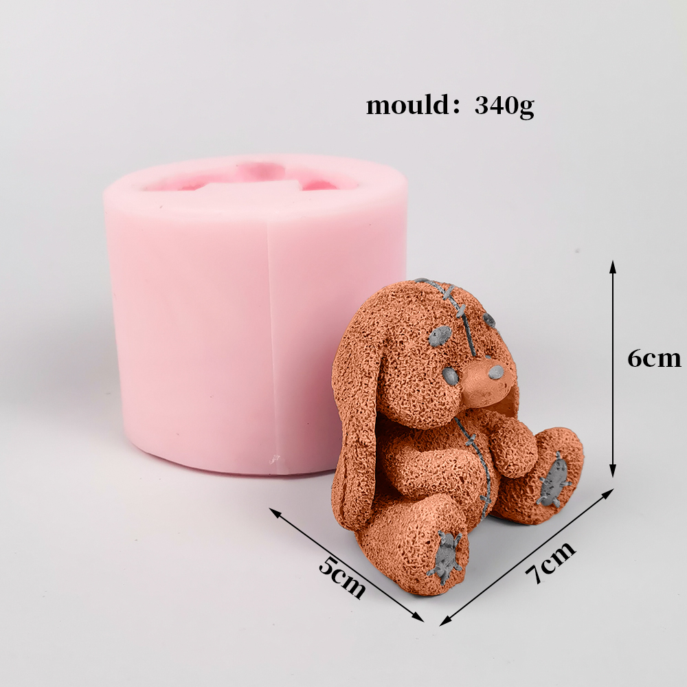 قالب من السيليكون ثلاثية الأبع - مراجعة Bunny Cake Mold وسعره