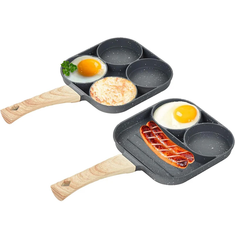 مقلاة بانكيك وبيض بـ 4 أقسام،  - مراجعة Mini Pancake Griddle وسعره