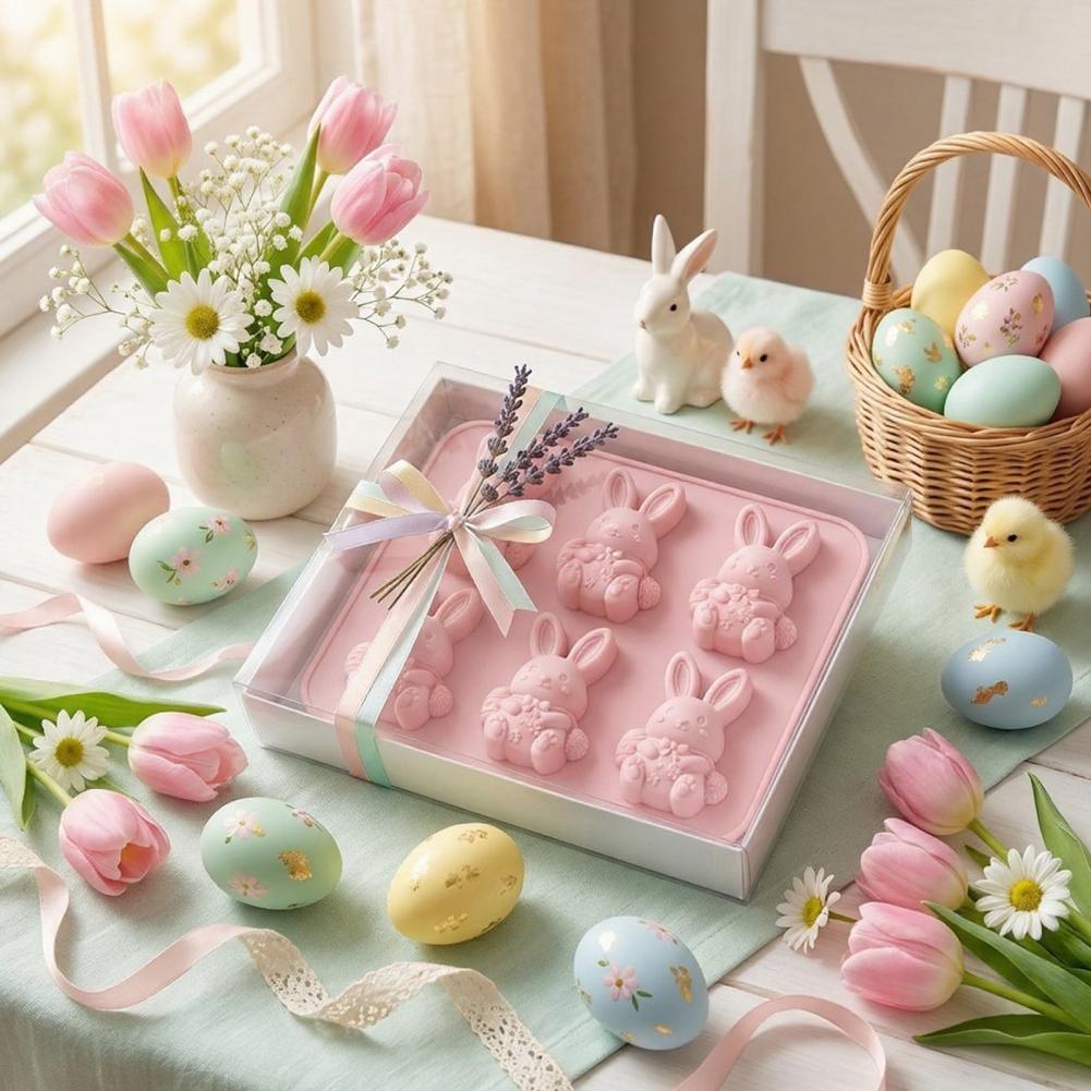 قالب ثلج لعيد الفصح، مجموعة قو - مراجعة Bunny Cake Mold وسعره