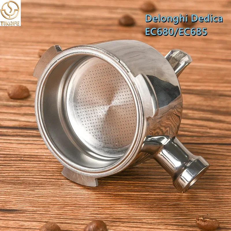 حامل فلتر قهوة (بورتافلتر) بفو - مراجعة Delonghi Espresso Dedica 685 وسعره