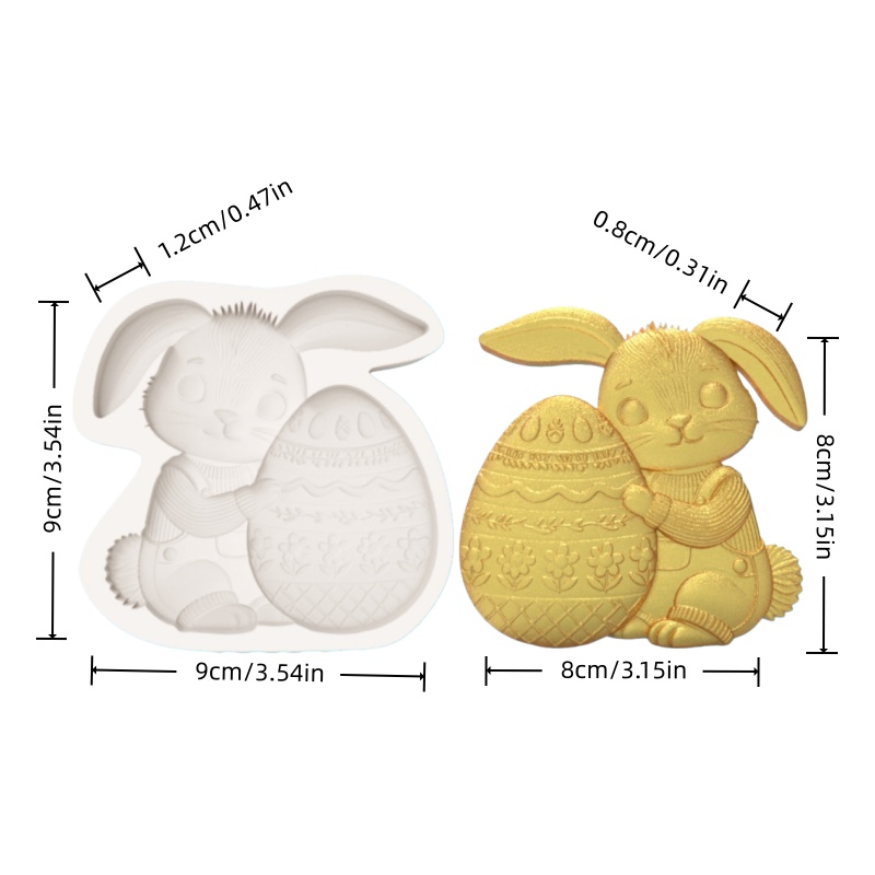 قالب سيليكون على شكل أرنب يحمل - مراجعة Bunny Cake Mold وسعره