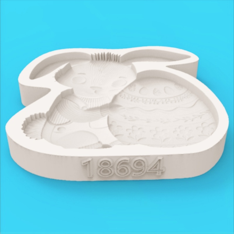 قالب سيليكون على شكل أرنب يحمل - مراجعة Bunny Cake Mold وسعره