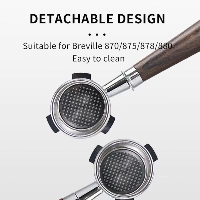 بورتافلتر قهوة بدون قاعدة 54 م - مراجعة Breville Espresso Bes870 وسعره